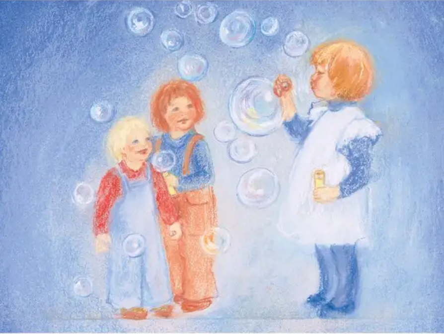Soap Bubbles 1 postcard-95254329