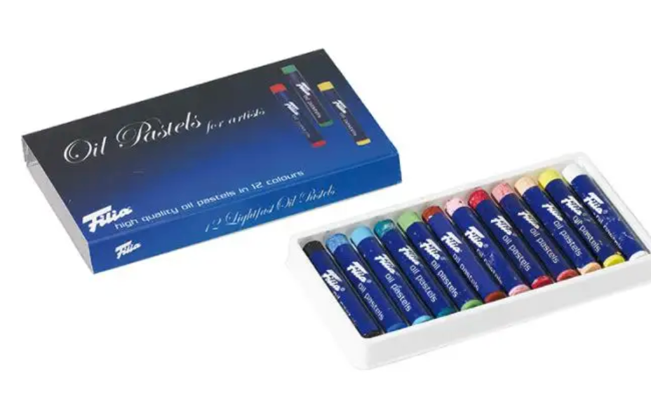Filia Oil Pastels - Full Stick - 12 assorted colors -20725812