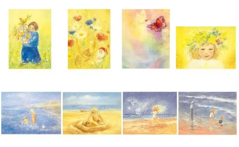 Spring and Summer II Assortment - 8 cards-95305032
