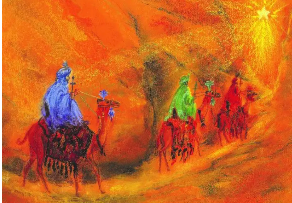 Wise Men Followed the Star 1 postcard-95254470