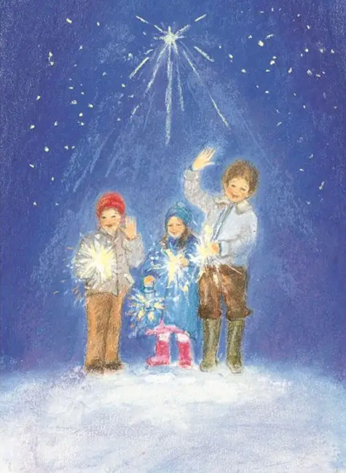 Happy New Year 1 postcard-95254438