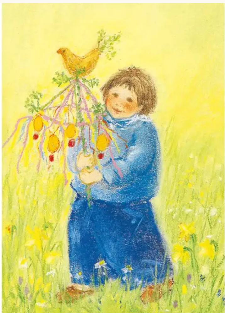 Happy Easter 1 postcard-95254407