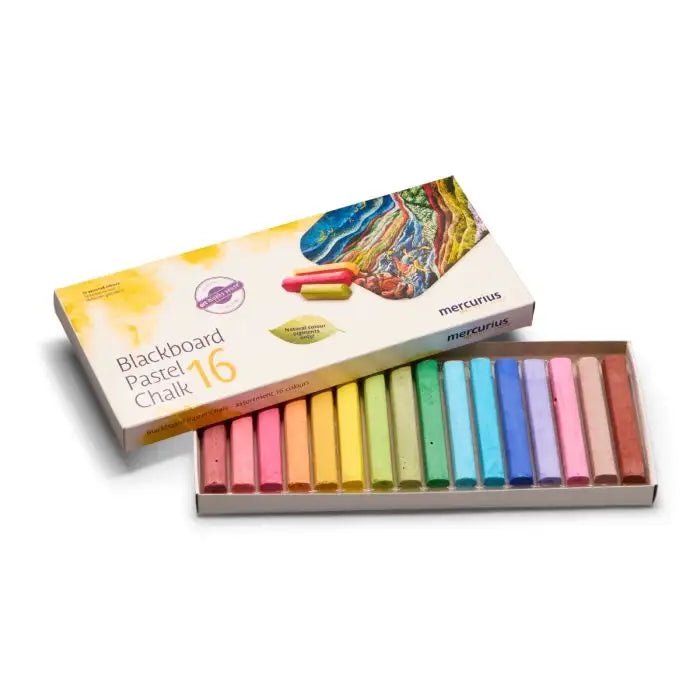 Art Makes Sense Blackboard Pastel Chalk 16 Col. Assorted