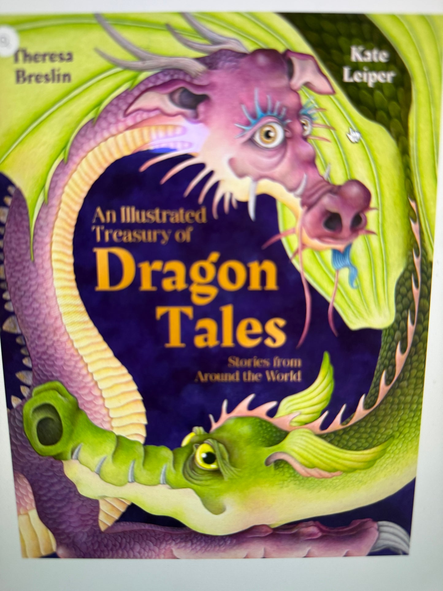 An Illustrated Treasury of Dragon Tales Stories from around the World by Theresa Breslin