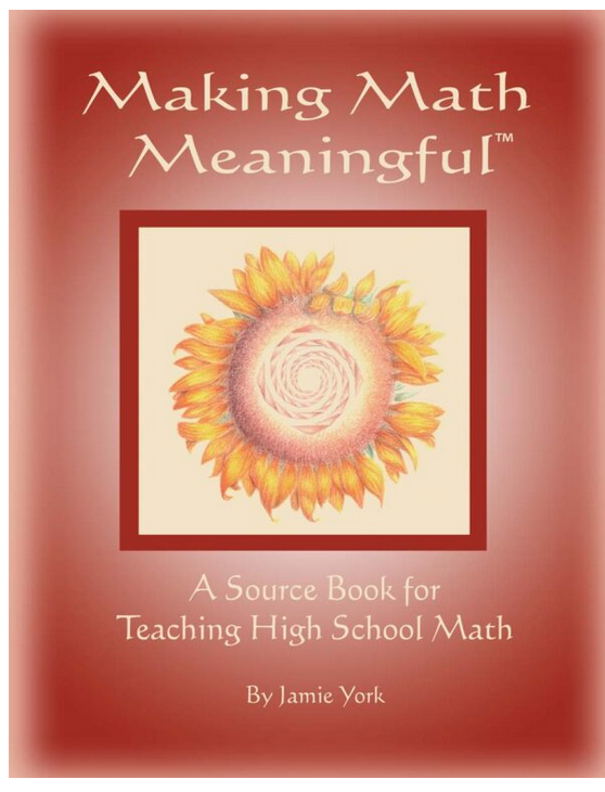 4 pc set Making Math meaningful 11 & 12th grade set by Jamie York
