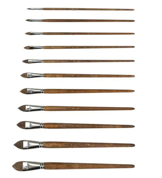 Paint Brush Cow Hair - Cat Tongue Tip