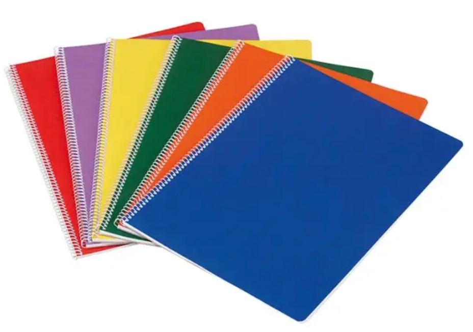 Spiral Bound Hardback 12.5x15" Main Lesson Book-No Onion skin