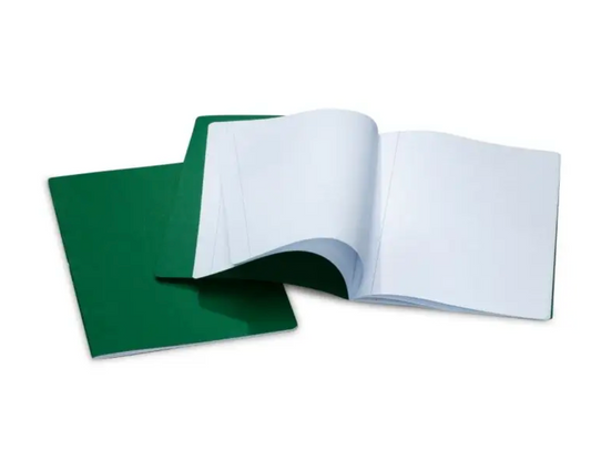 Composition Books 8.3"x11.7"- 16 lines wide ruled - Green-15115012
