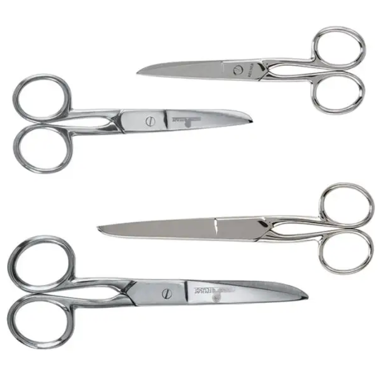 Children’s scissors -metal - 5" - sharp tip