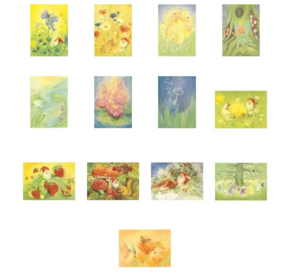 Nature and Mythical Creatures Assortment - 13 cards-95305050