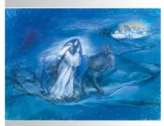 Joseph and Mary 1 card- 95254428