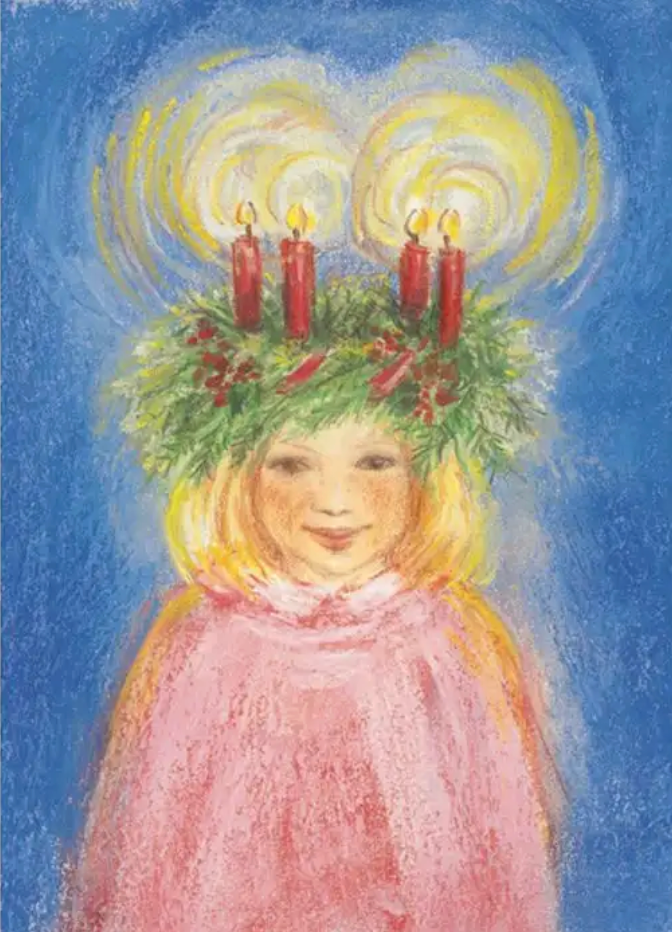 Lucia's Light Crown  1 postcard-95254431