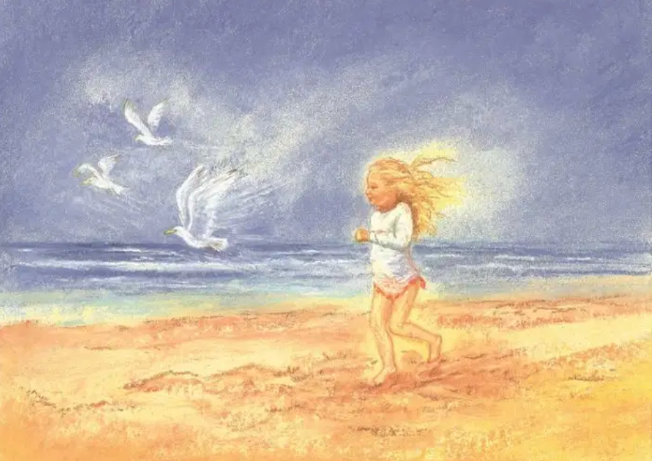 Along with the Seagulls 1 card-95254362