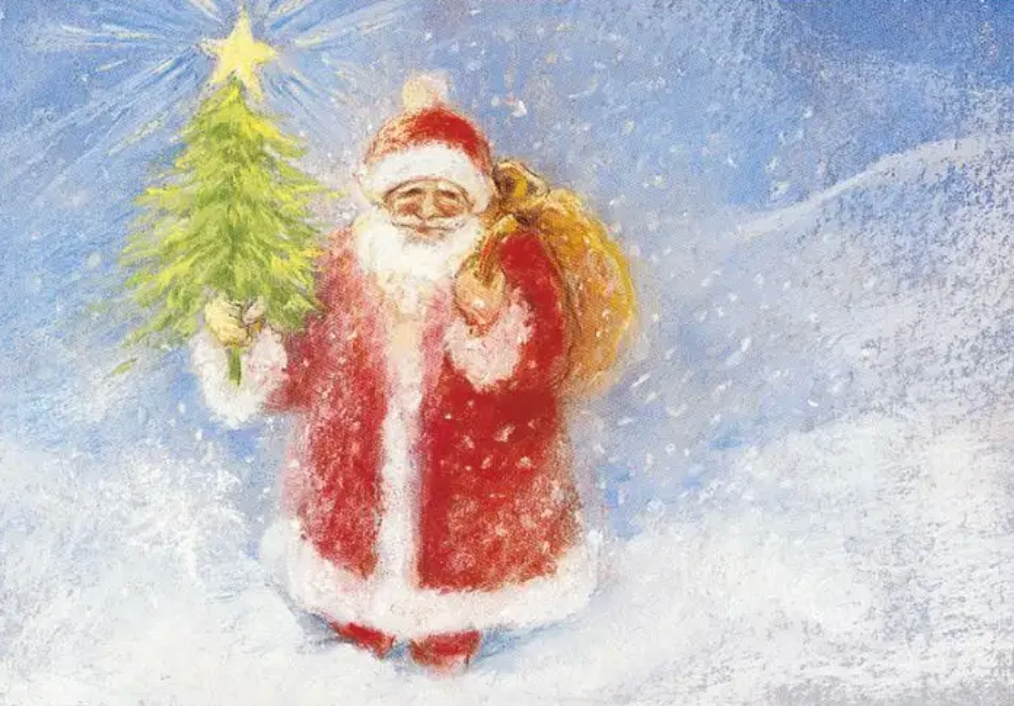 Father Christmas 1 postcard- 95254400