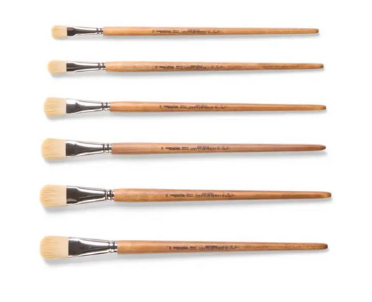 Paintbrush Synthetic Boar Bristle Round