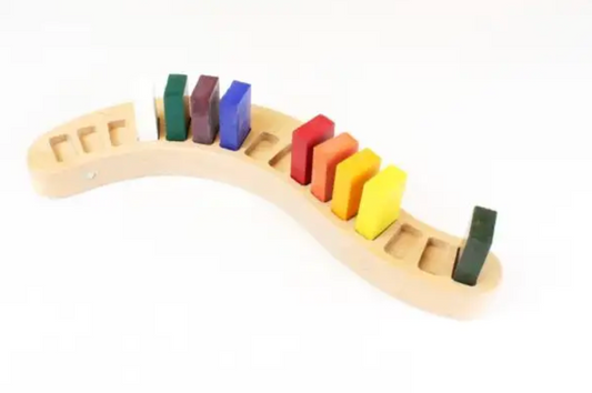 Art Makes Sense Wooden Holder for Wax Block Crayons Art. 20595002