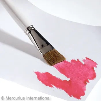 Paint Brush Cow Hair - Short Handle for Kindergarten