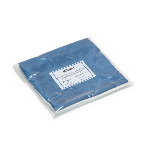 Filges Seasonal Plant-dyed Wool Cloth Set - 25.6" x 25.6" - Winter -35348620